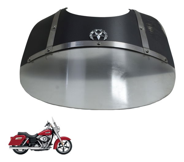 Parabrisa Bolha C/ Det Harley Dyna Switchback Fld Original