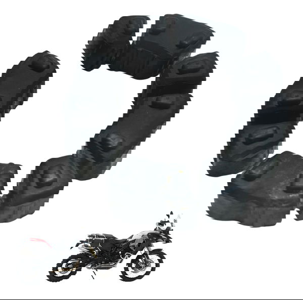 Jogo Coxim Cubo Coroa Bmw F 800 Gs Adv 13-16 Original