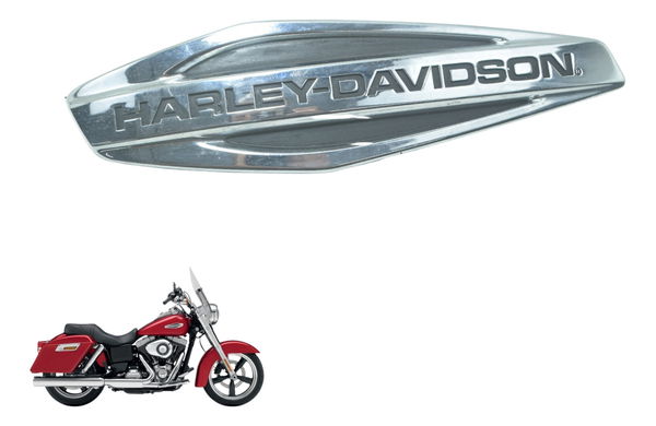 Emblema Tanque Esquerdo Harley Dyna Switchback Fld Original
