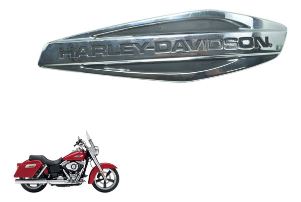 Emblema Tanque Direito Harley Dyna Switchback Fld Original