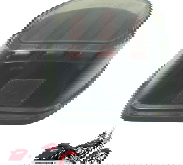 Lanterna Traseira P/ Customização Harley Dyna Switchback Fld Ambos Lados Preto
