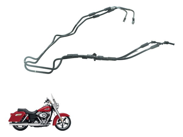 Par Flexível Freio Dianteiro Harley Dyna Switchback Fld Orig