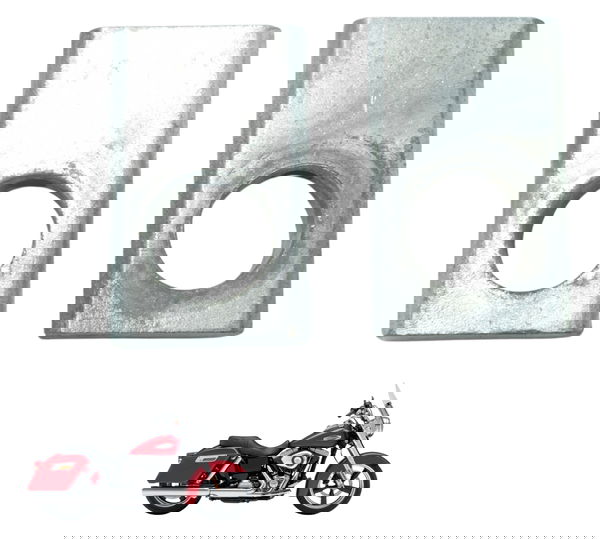 Par Esticador Correia Harley Dyna Switchback Fld Original Cinza