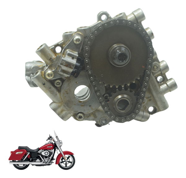 Bomba Óleo C/ Plate Comando Harley Dyna Switchback Fld Orig