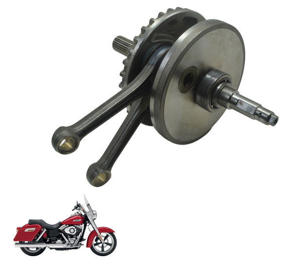 Virabrequim Completo Harley Dyna Switchback Fld Original