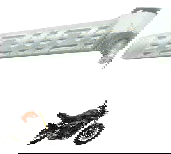 Pedaleira Traseira Direita Yamaha Mt 09 15-18 Original