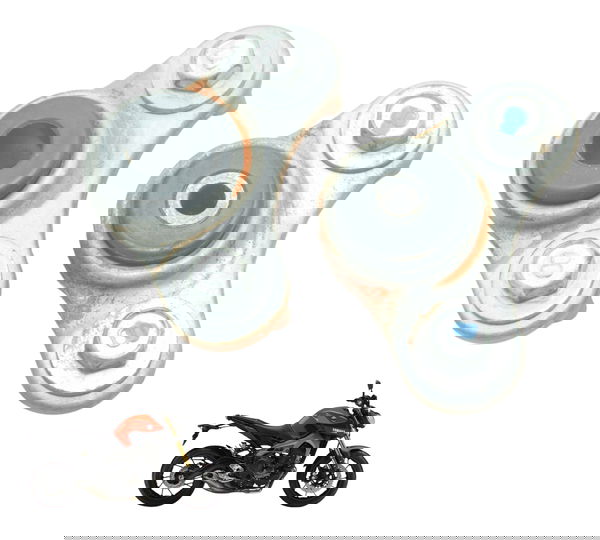 Par Suporte Tanque Yamaha Mt 09 15-18 Original