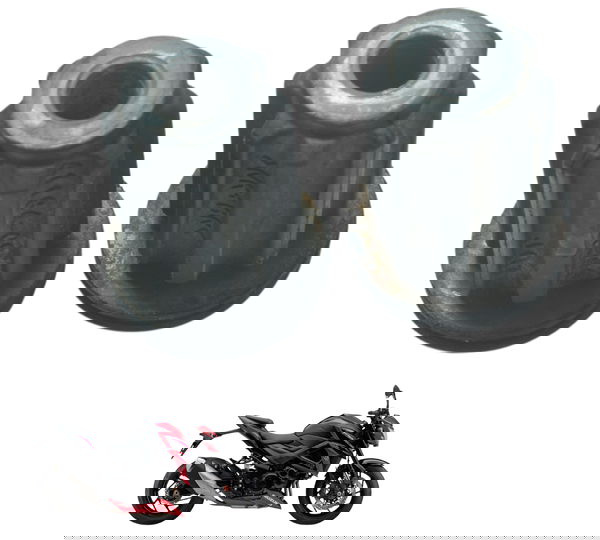 Par Borracha Suporte Tanque Suzuki Gsxs Gsx-s 750 18-23 Orig