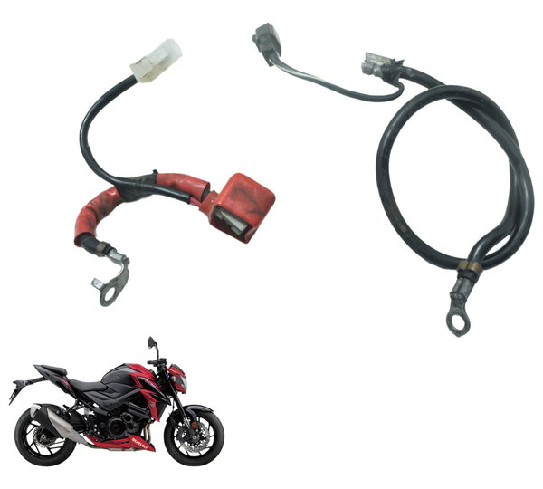 Cabos Bateria +/- Suzuki Gsxs Gsx-s 750 18-23 Original