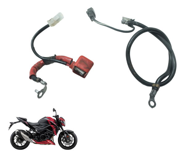 Cabos Bateria +/- Suzuki Gsxs Gsx-s 750 18-23 Original