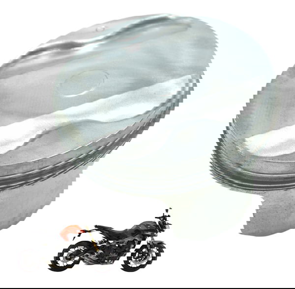Pistão E Anéis Yamaha Mt 09 15-18 Original