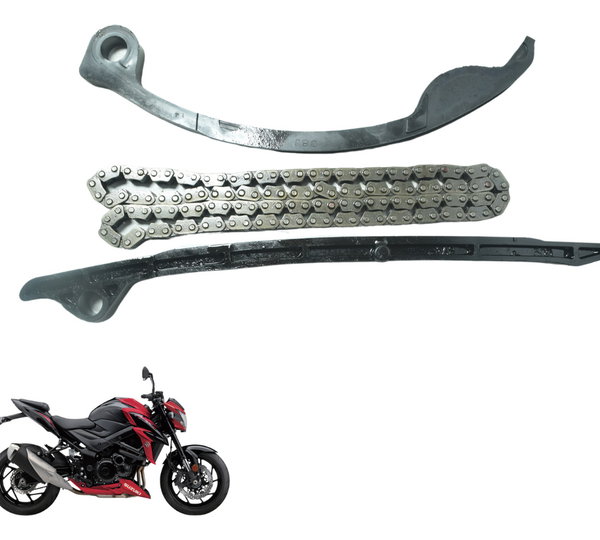 Kit Guia Tensor Corrente Comando Suzuki Gsxs Gsx-s 750 18-23
