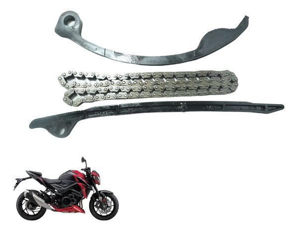 Kit Guia Tensor Corrente Comando Suzuki Gsxs Gsx-s 750 18-23