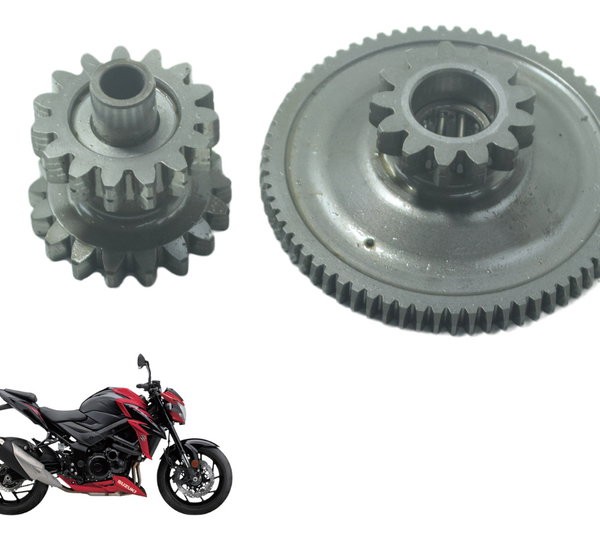 Par Engrenagem Redução Part Suzuki Gsxs Gsx-s 750 18-23 Orig