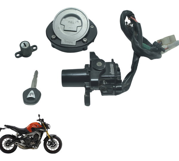 Kit Chave Ignição Yamaha Mt 09 15-18 Original