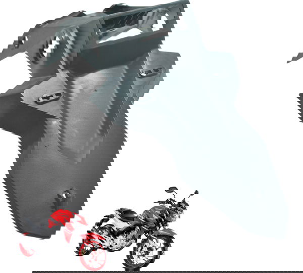 Suporte Placa Honda Cb 250f Twister 16-22 Original