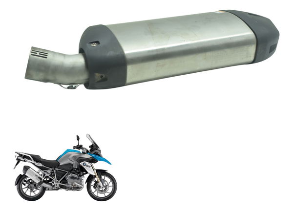 Ponteira Escape C/ Acabamento Bmw R1200 R 1200 Gs 13-15 Orig