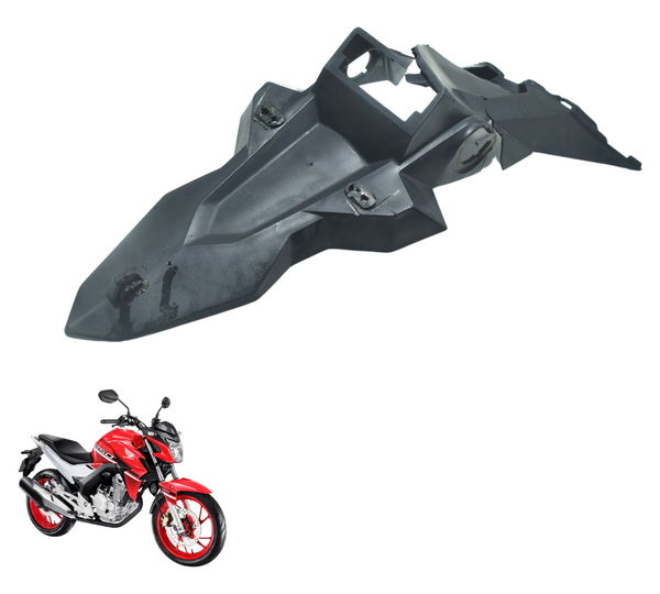 Suporte Placa C/ Avaria Honda Cb 250f Twister 16-22 Original