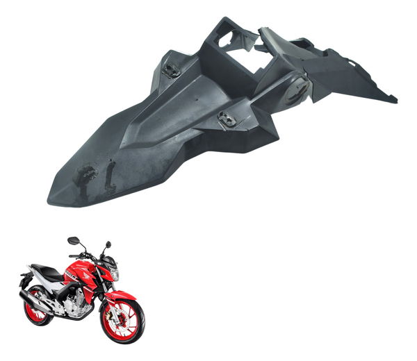 Suporte Placa C/ Avaria Honda Cb 250f Twister 16-22 Original