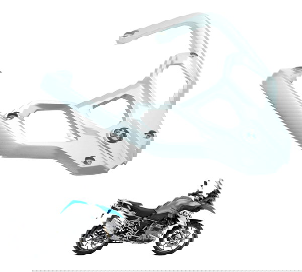 Alça Bagageiro Traseiro Bmw R1200 R 1200 Gs 13-15 Original Cinza