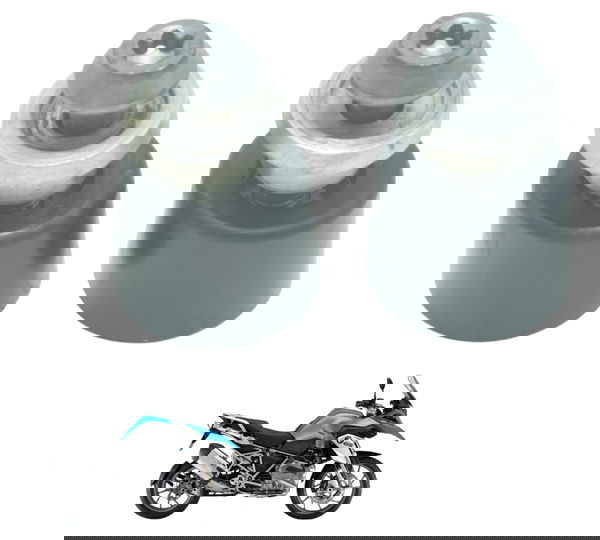 Par Peso Guidão Bmw R1200 R 1200 Gs 13-15 Original