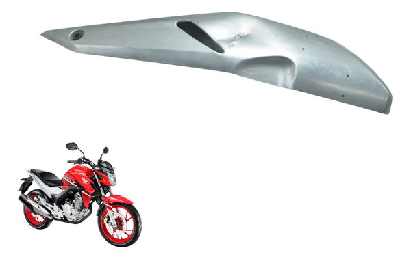Protetor Ponteira Escape C/ Det Honda Cb 250f Twister 16-22