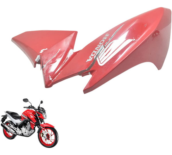 Carenagem Aba Tanque Dir C/avar Honda Cb 250f Twister 16-22 Vermelho