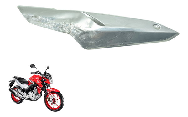 Protetor Ponteira Escape C/ Det Honda Cb 250f Twister 16-22