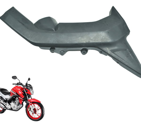 Tampa Lateral Direita Honda Cb 250f Twister 16-22 Original Branco