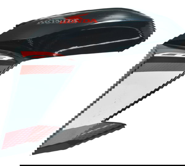 Aba Tanque Esq C/ Detalhes Honda Cb 250f Twister 16-22 Orig Preto