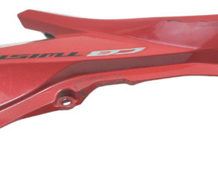 Rabeta Lateral Direita C/ Avaria Honda Cb 250f Twister 16-22 Vermelho