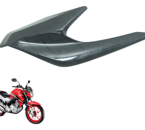 Bananinha Farol Direita C/avaria Honda Cb 250f Twister 16-22 Preto