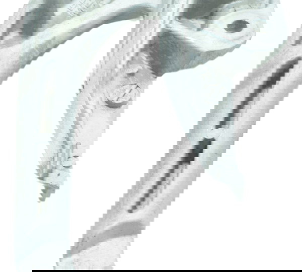 Alça Traseira Garupa Direita Honda Cb 250f Twister 16-22 Cinza