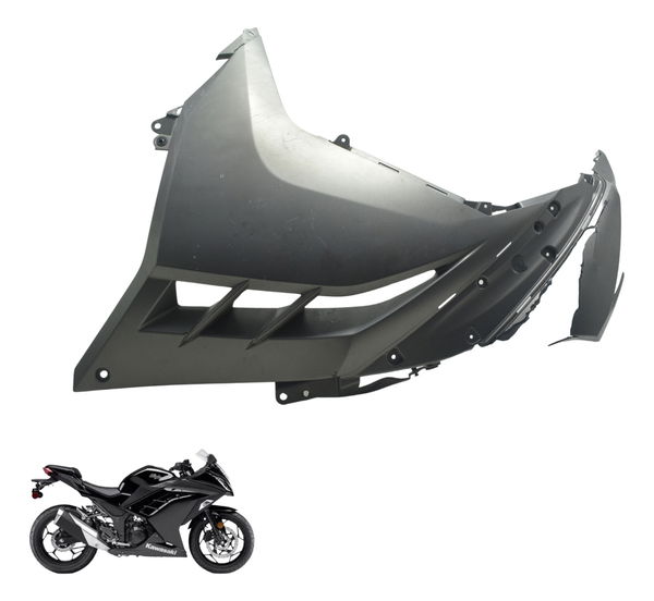 Carenagem Lateral Esq C/ Avaria Kawasaki Ninja 300 13-18