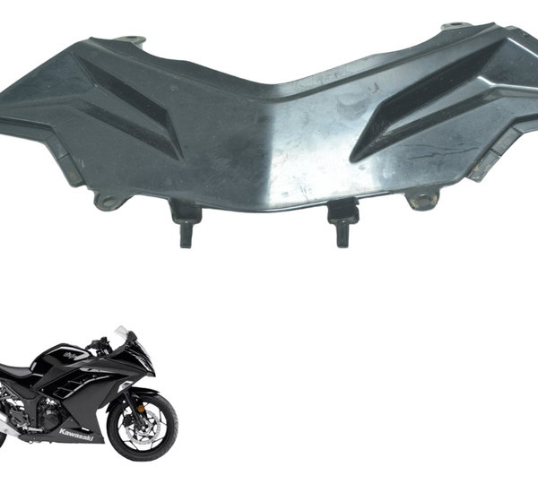Acabamento Central Banco Kawasaki Ninja 300 13-18 Original Preto