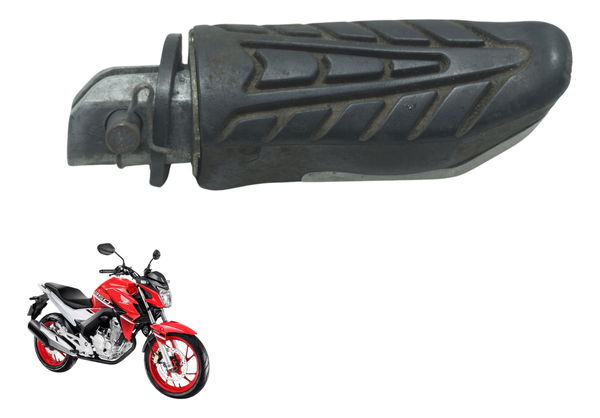 Pedaleira Tras Esquerda Honda Cb 250f Twister 16-22 Original
