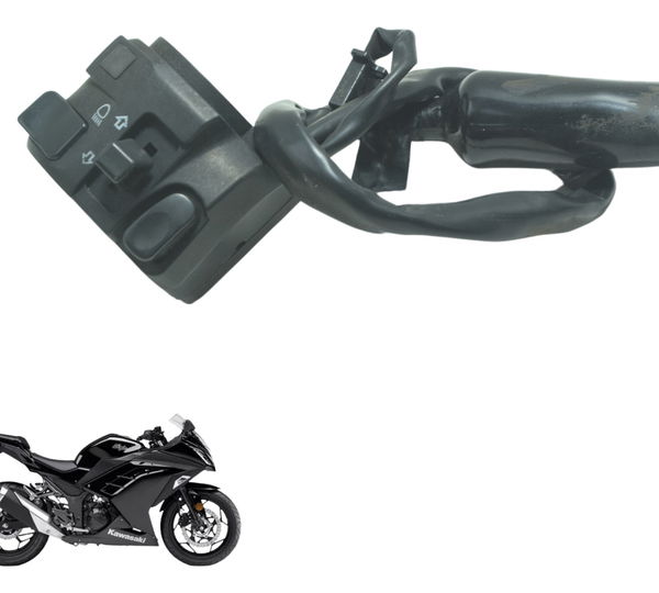 Chave Punho Luz Kawasaki Ninja 300 13-18 Original