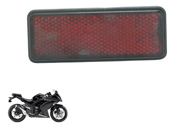 Refletor Olho Gato Kawasaki Ninja 300 13-18 Original
