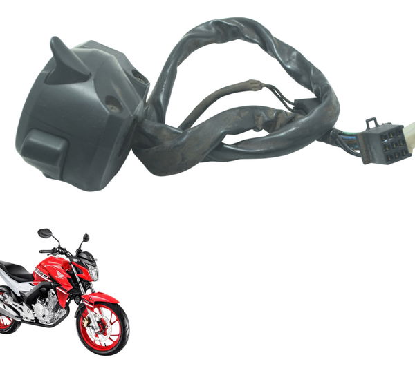 Chave Punho Luz Honda Cb 250f Twister 16-22 Original