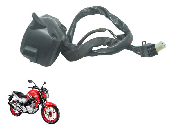 Chave Punho Luz Honda Cb 250f Twister 16-22 Original