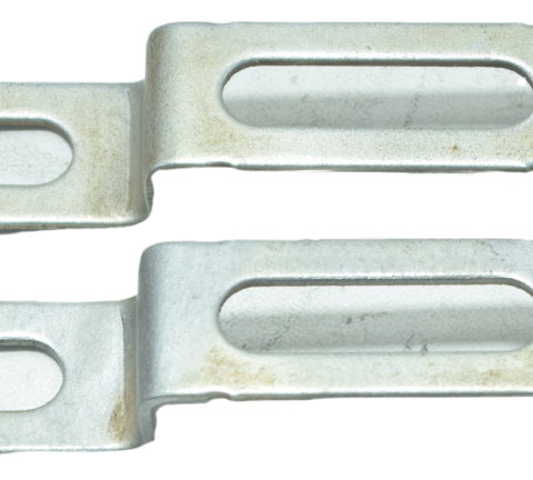 Par Suporte Paralama Diant Honda Cb 250f Twister 16-22 Orig Cinza