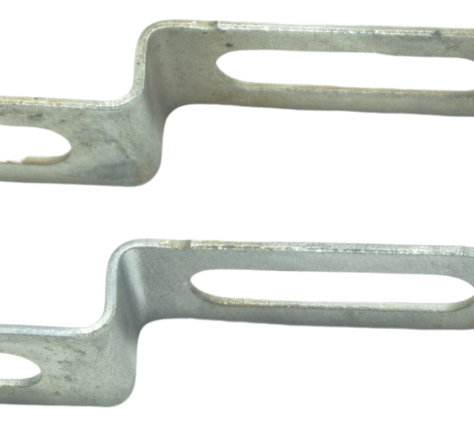 Par Suporte Paralama Diant Honda Cb 250f Twister 16-22 Orig Cinza