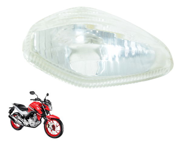 Lente Pisca Diant Dir C/det Honda Cb 250f Twister 16-22 Orig