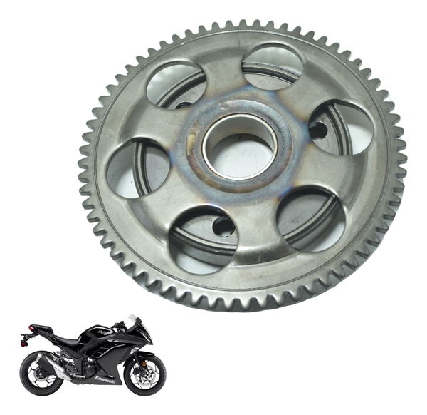 Placa Partida Kawasaki Ninja 300 13-18 Original