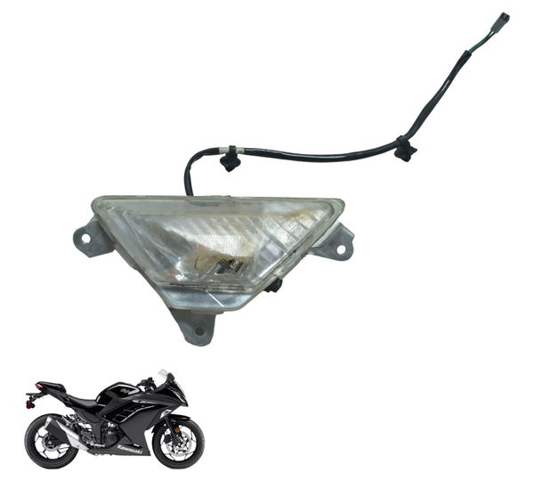 Pisca Dianteiro Dir C/ Avaria Kawasaki Ninja 300 13-18 Orig