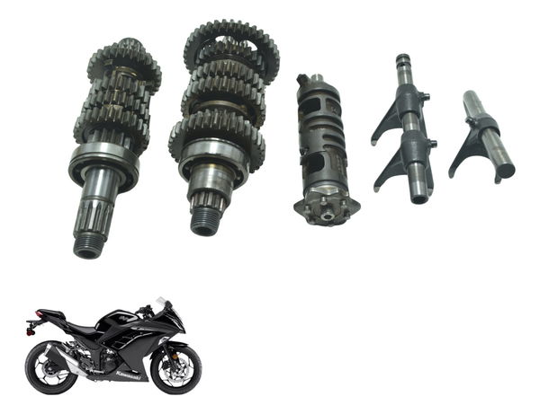 Caixa Marcha Câmbio Completa Kawasaki Ninja 300 13-18 Orig