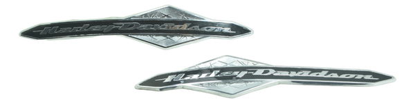 Par Emblema Tanque Harley Electra Glide Cvo 110 12-13 Orig