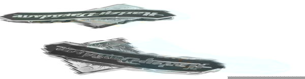 Par Emblema Tanque Harley Electra Glide Cvo 110 12-13 Orig