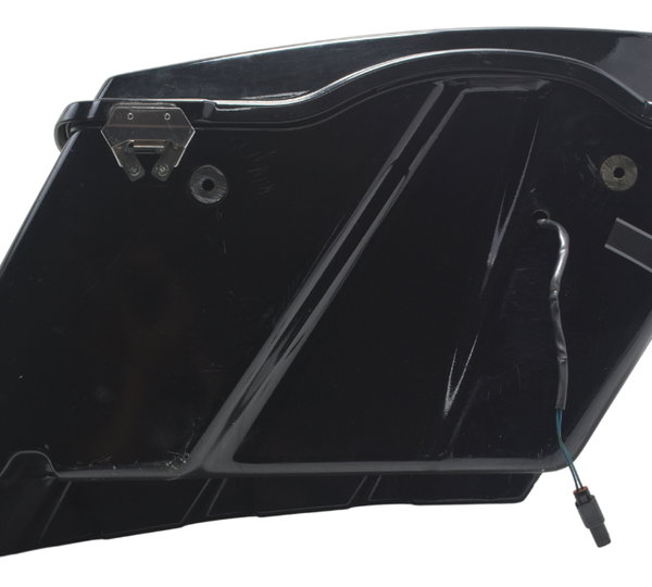 Alforge Esq C/ Detalhes Harley Electra Glide Cvo 110 12-13 Preto