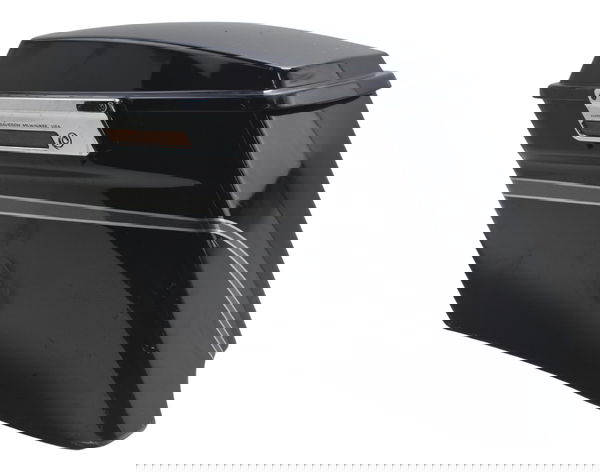 Alforge Esq C/ Detalhes Harley Electra Glide Cvo 110 12-13
